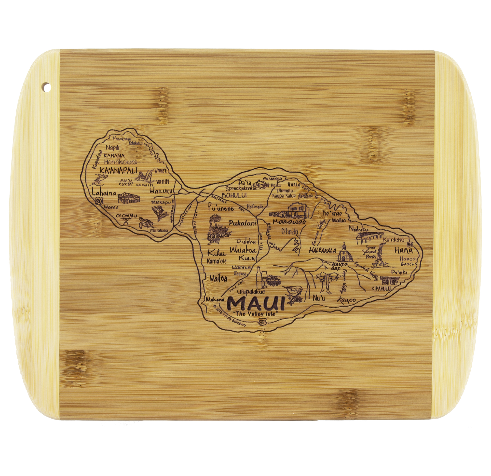 A Slice of Life Maui Serving & Cutting Board