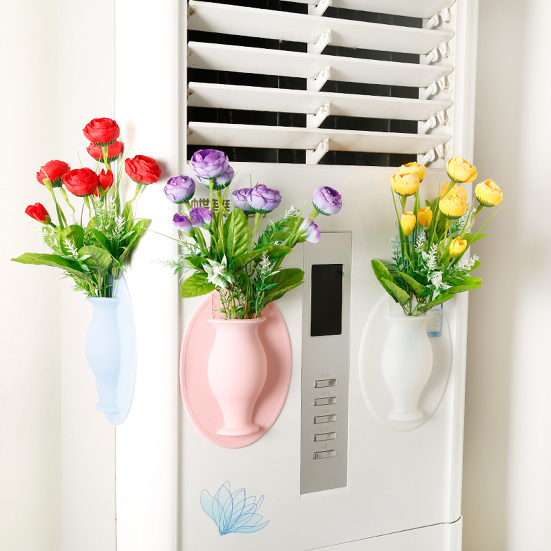 Wall Silicone Vase 4