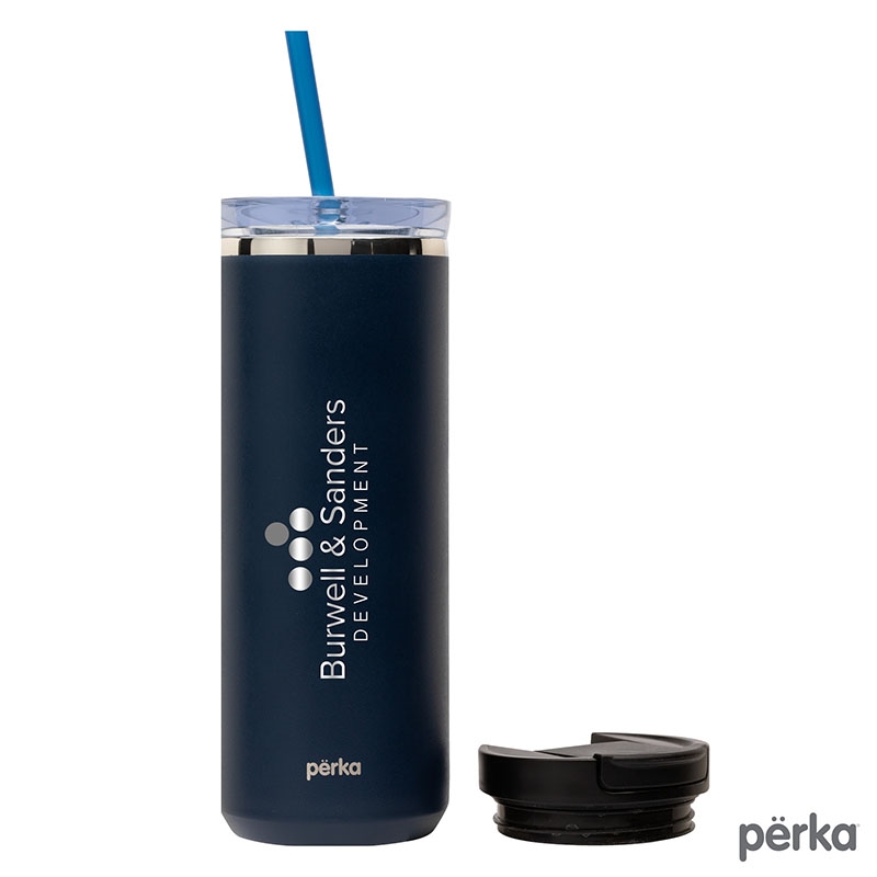Perka® Trent 18 oz. Double Wall, Stainless Steel Hot/Cold Tumbler 40