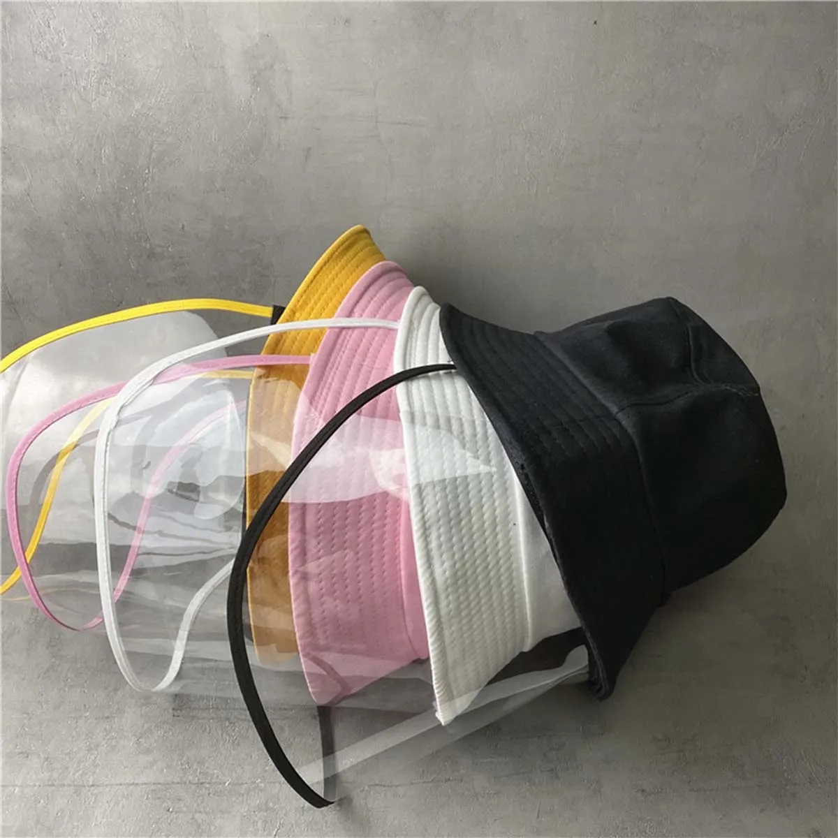 Fishing Bucket Hat With Detachable Transparent Face Mask 6