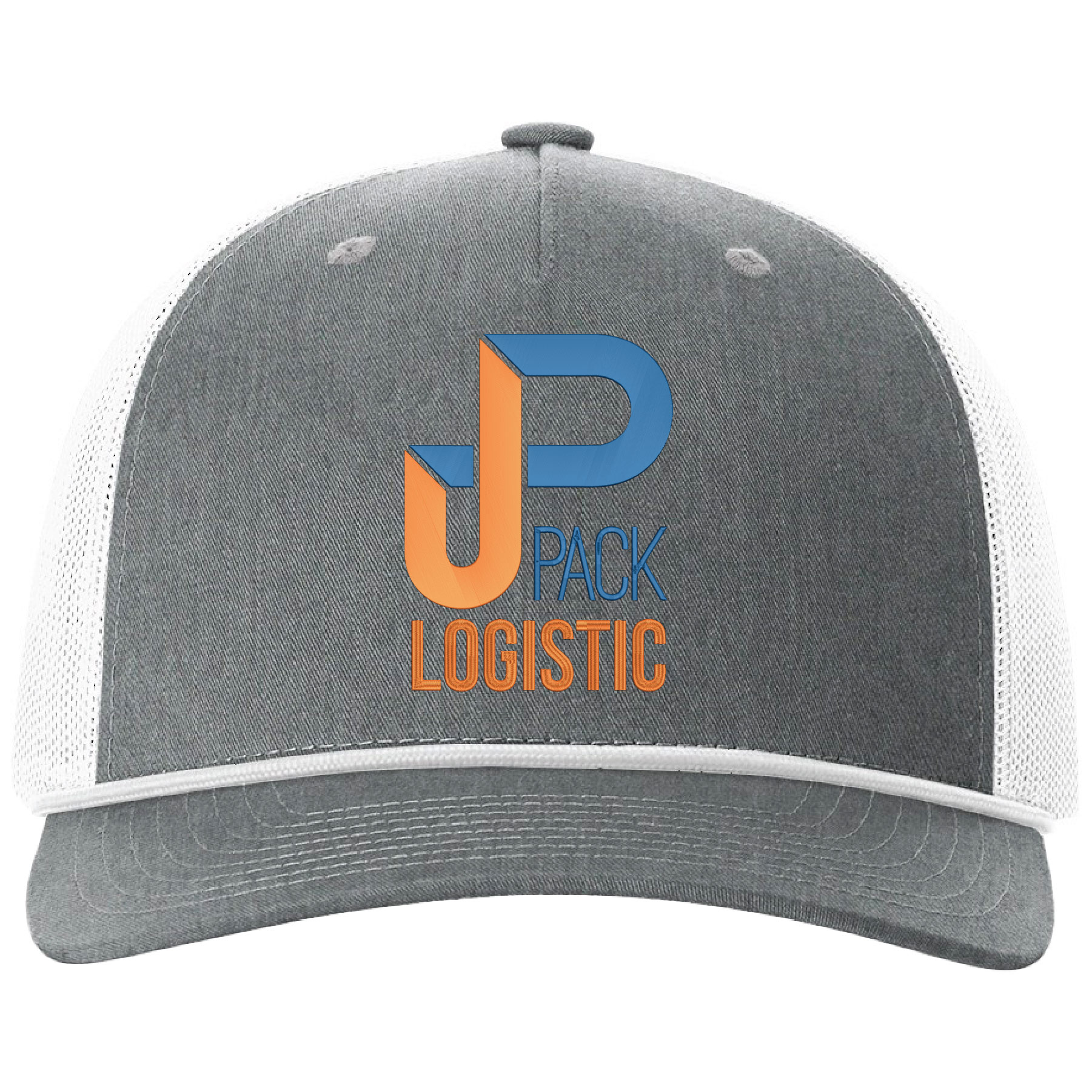 Richardson 112FPR 5-Panel Trucker Hat with Rope w/Leatherette Adhesive Patches or Embroidery 40