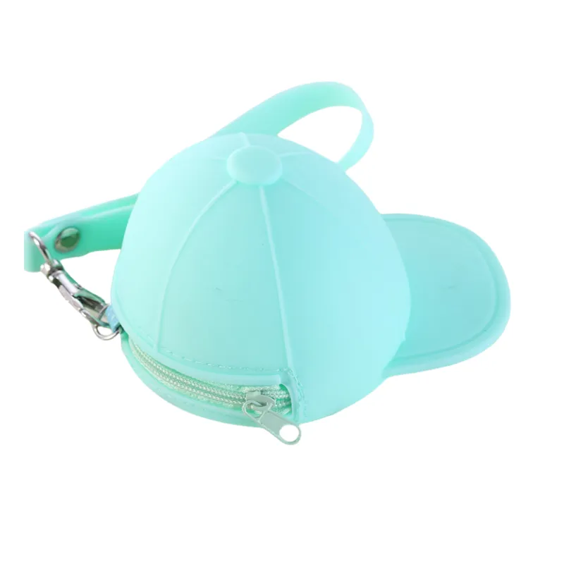 Baseball Hat Shaped Silicone Coin Purse 7