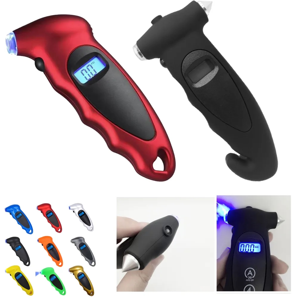 Electronic Digital Tire Pressure Gauge 8