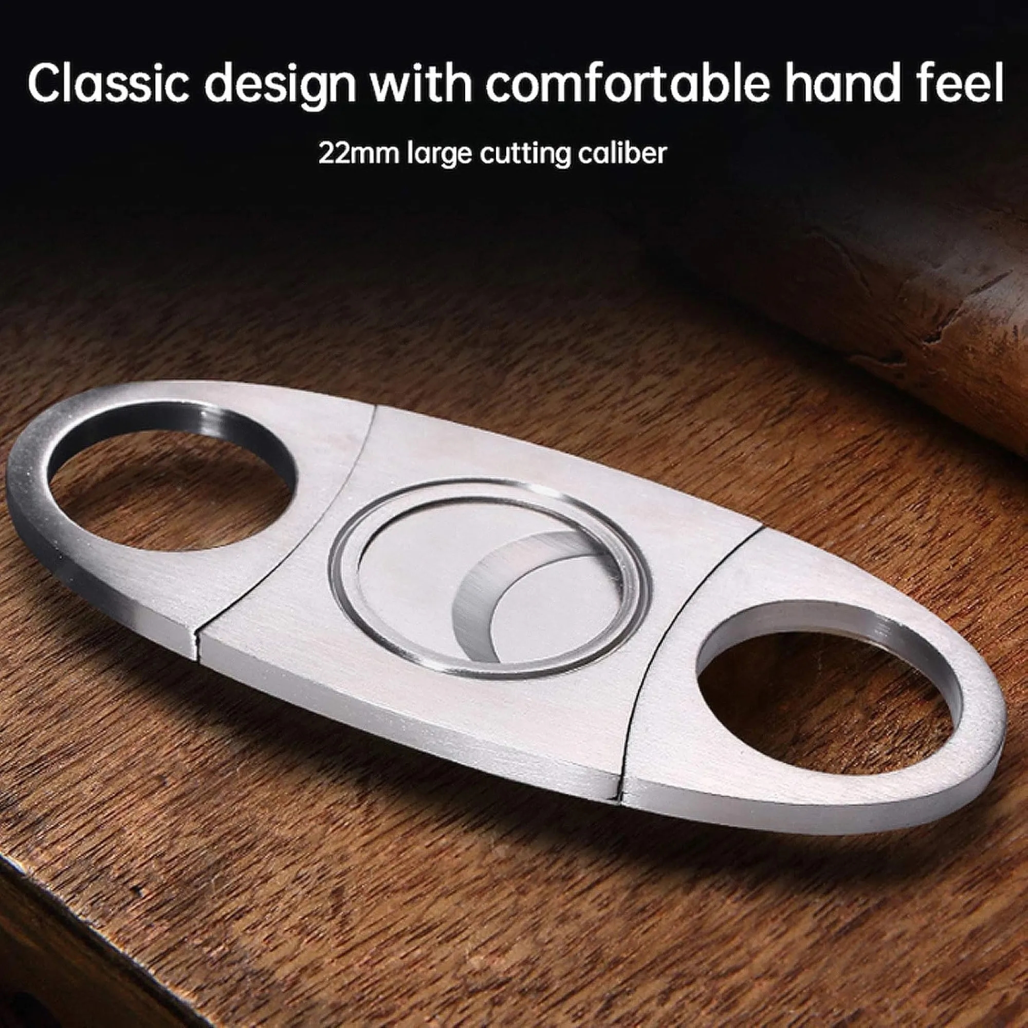 Stainless Steel Portable Cigar Cutter 3