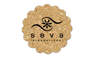 Flower Cork Coaster 4FL 4
