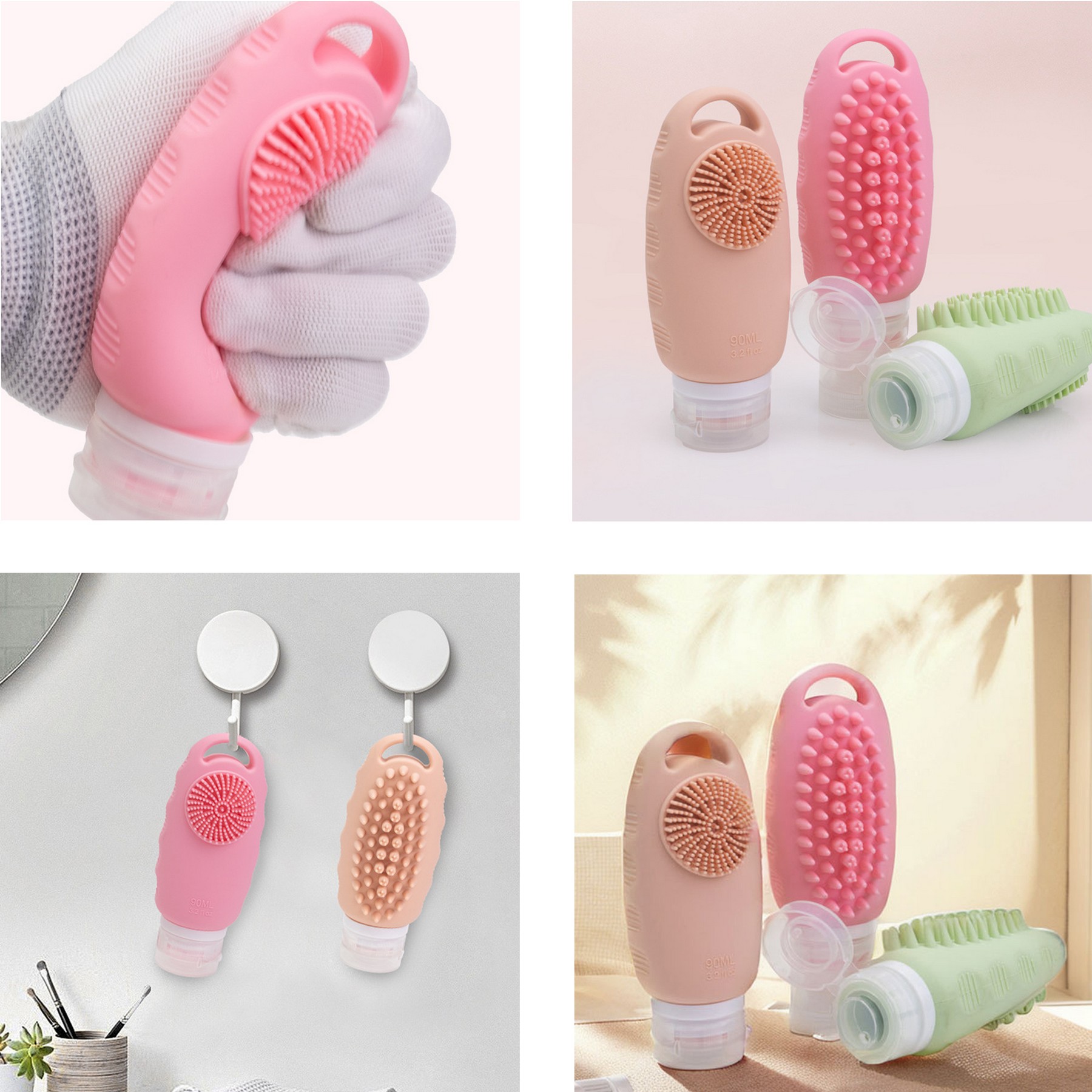 Silicone Travel Bottles for Toiletries 2