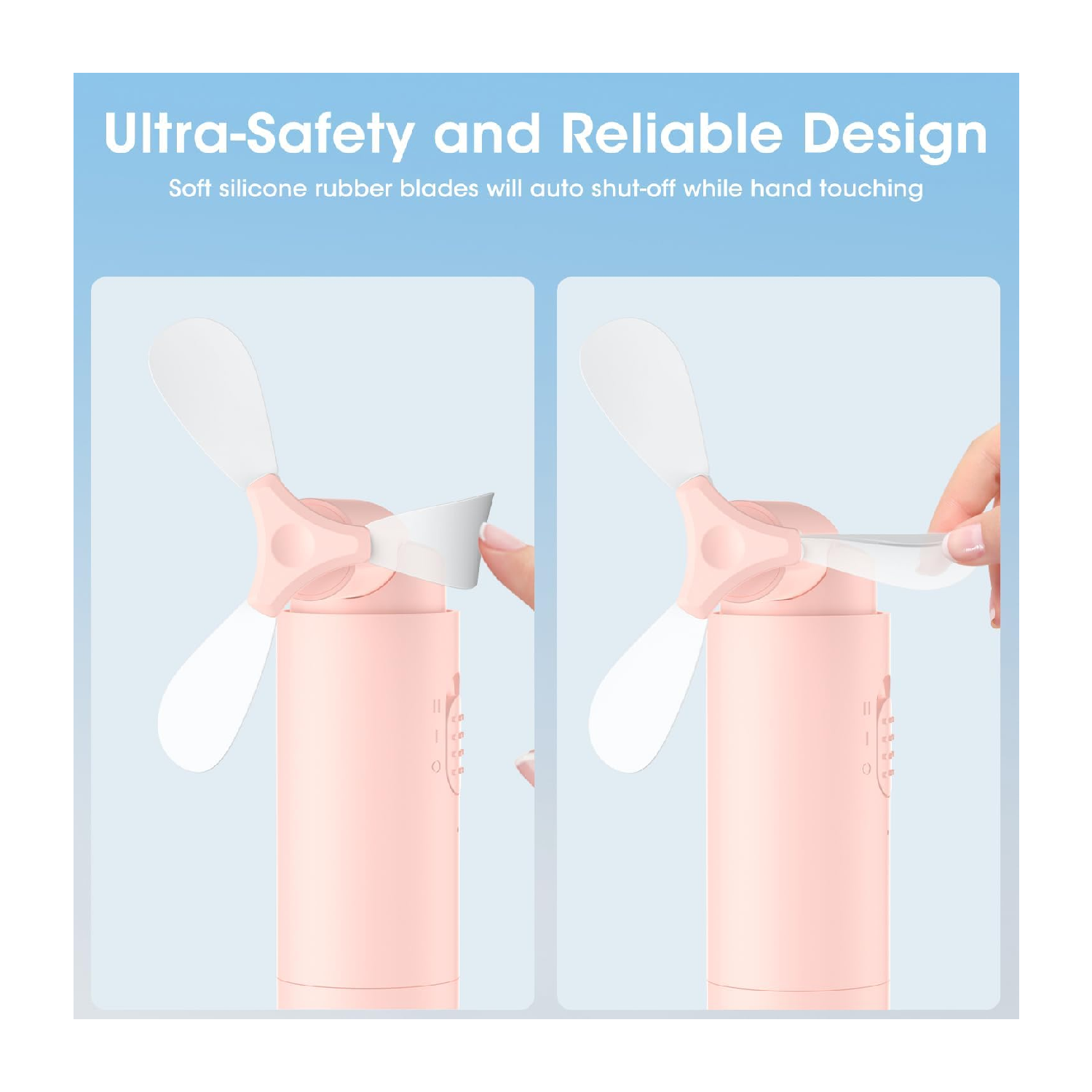 Portable And Usful ABS Material Foldable Small Fan 8