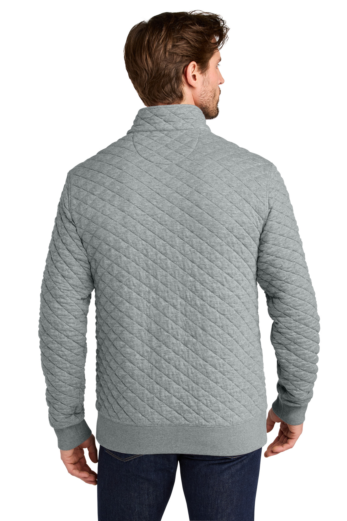 Brooks Brothers Diamond Quilt 1/4-Zip BB18212 8