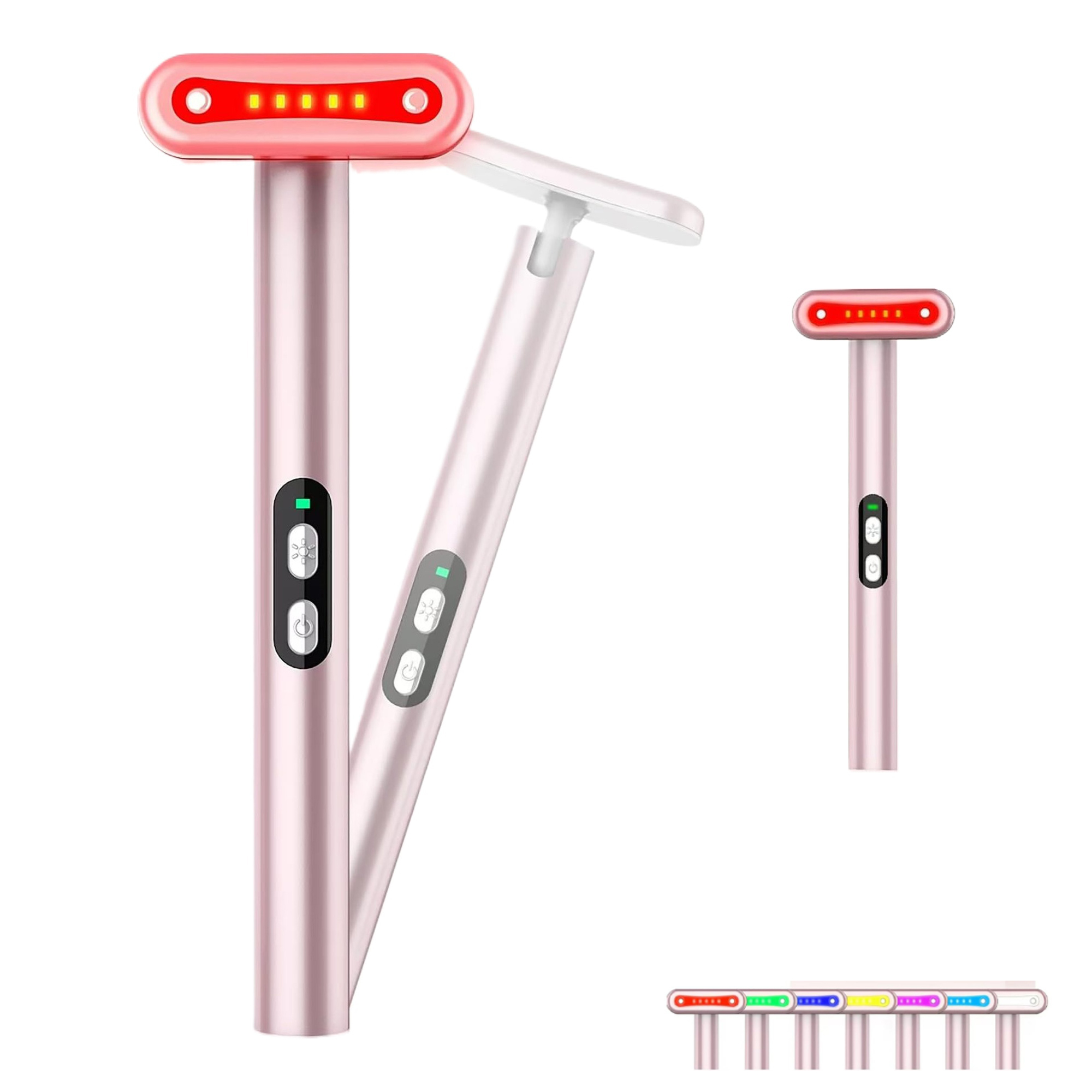 7-in-1 LED Facial Massager with Microcurrent Face Skincare Wand 3