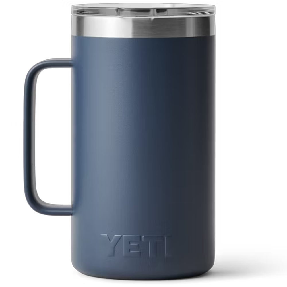 24 oz YETI® Rambler Stainless Steel Insulated Travel Mug w/ Lid