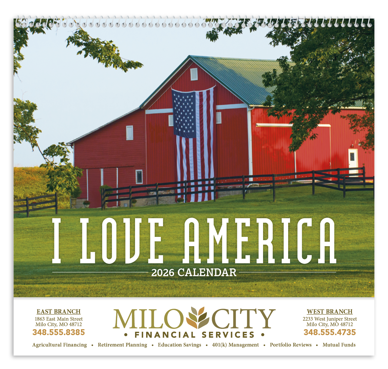 Triumph® Calendars I Love America Calendar 6