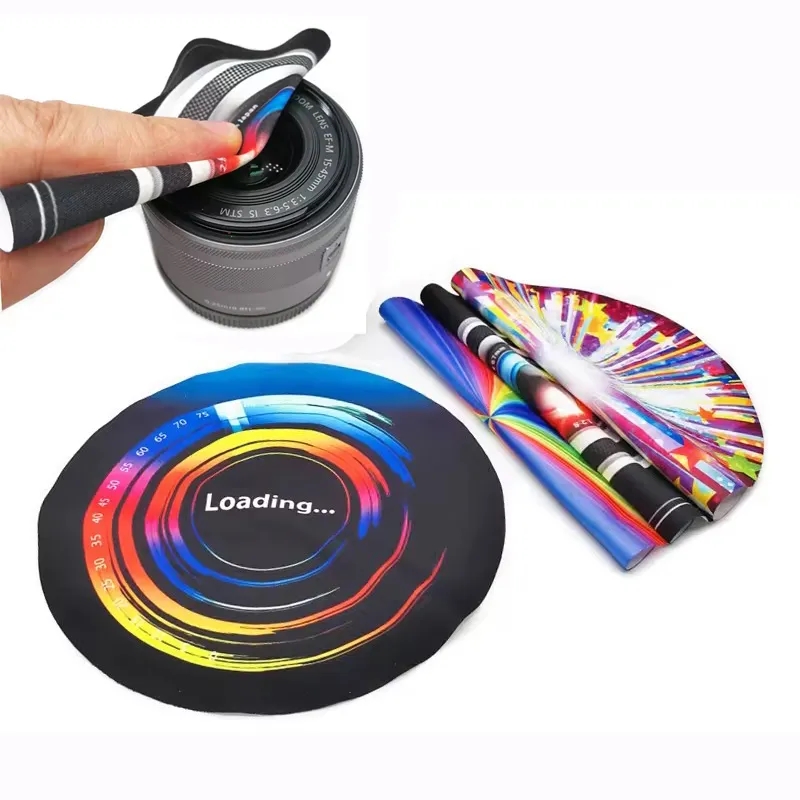 Promo Round Shape Microfiber Cloths 7