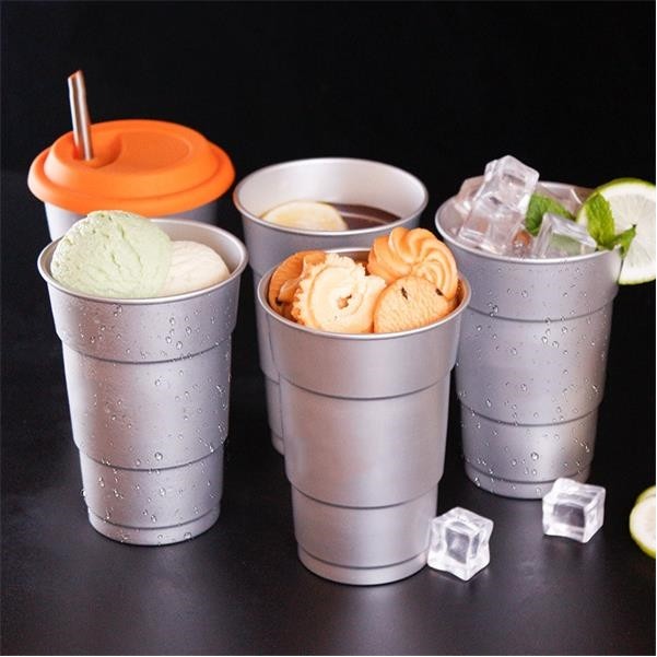Aluminum Recyclable Party 16 oz. Cup 1