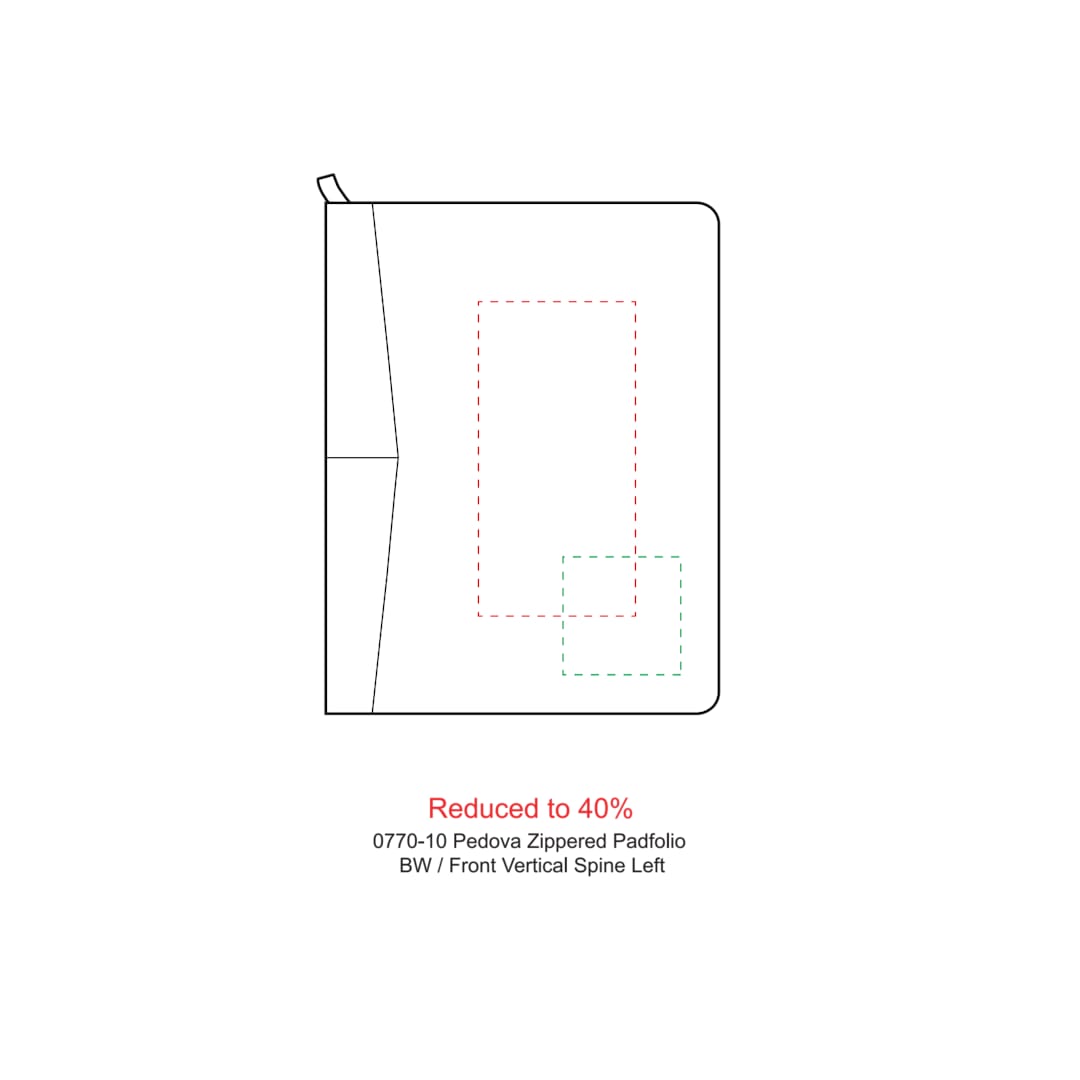 FSC® Mix Pedova™ Zippered UltraHyde Padfolio 87
