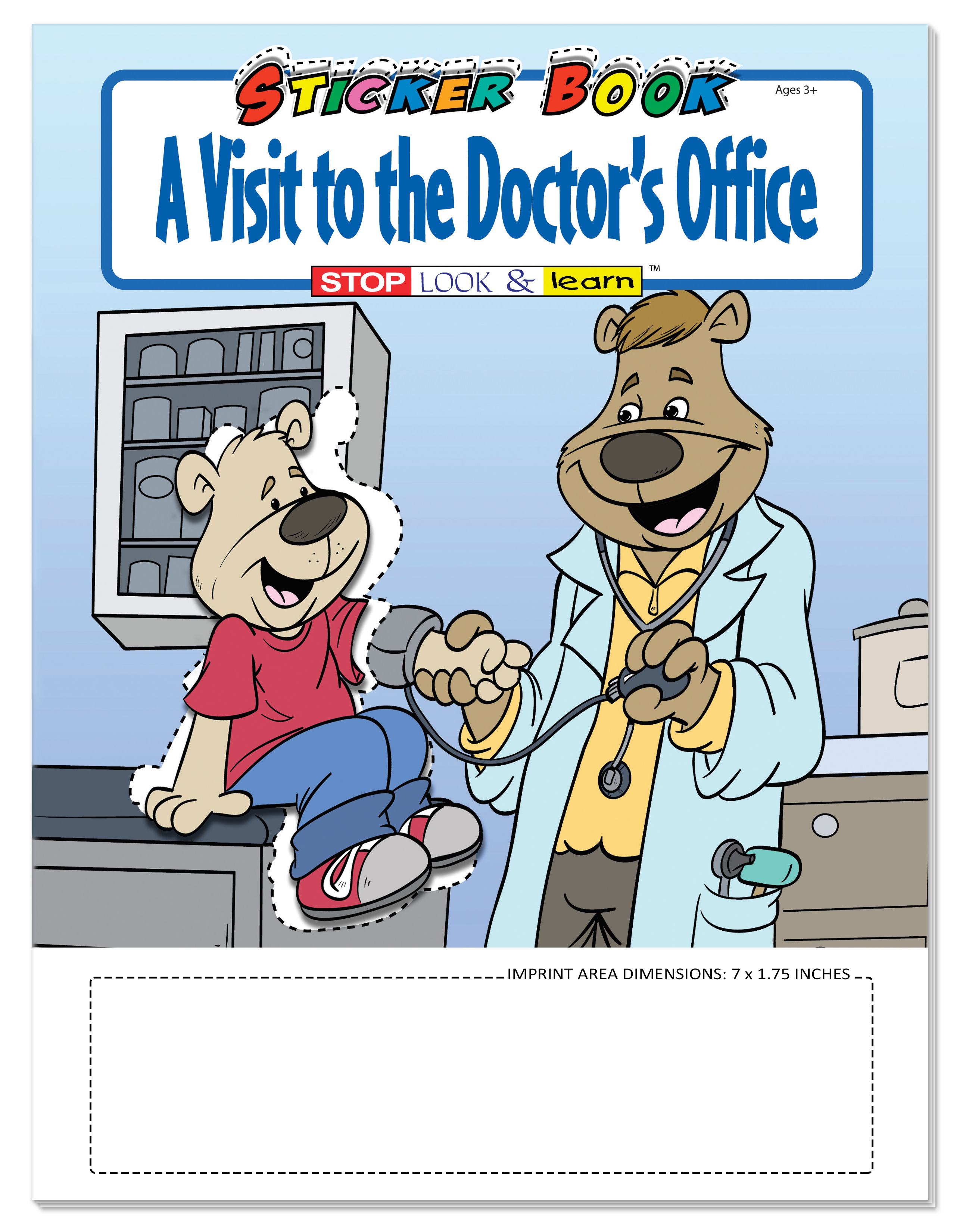 STICKER BOOK - A Visit to the Doctor's Office Sticker Book 6