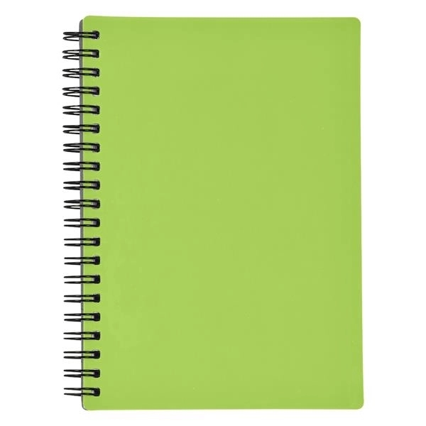 Spiral Notebook with PVC Cover And Cardboard Back 4