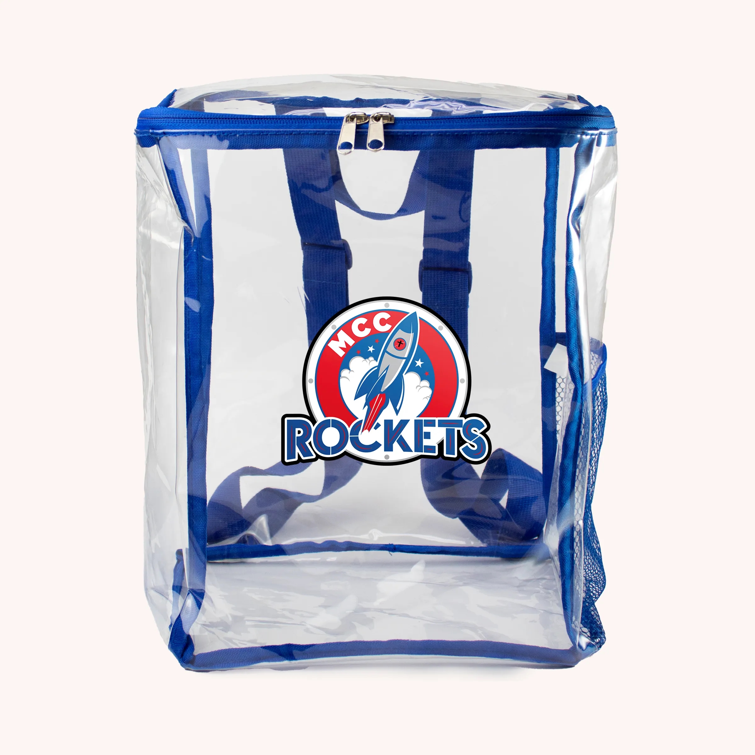 Clear Zipped Backpack 7