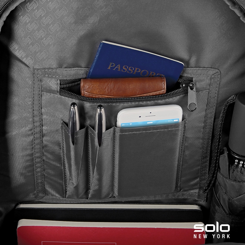 Solo New York Grand Travel TSA Backpack 29