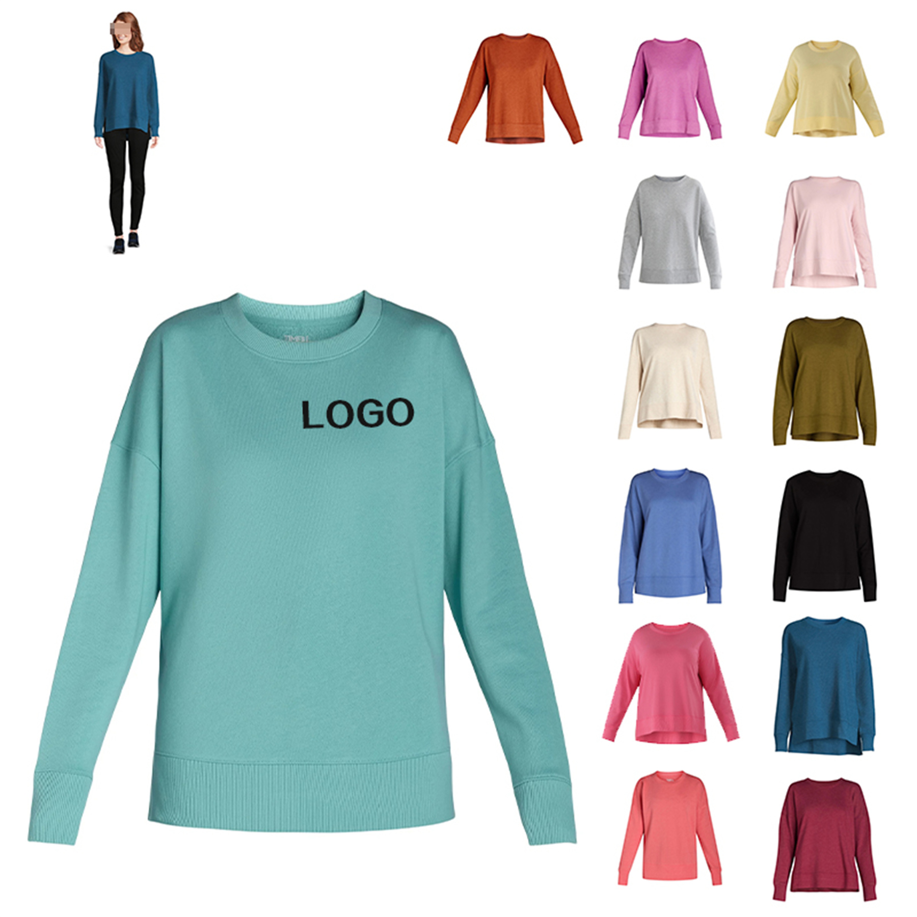 Women's Crewneck Sweatshirt 7
