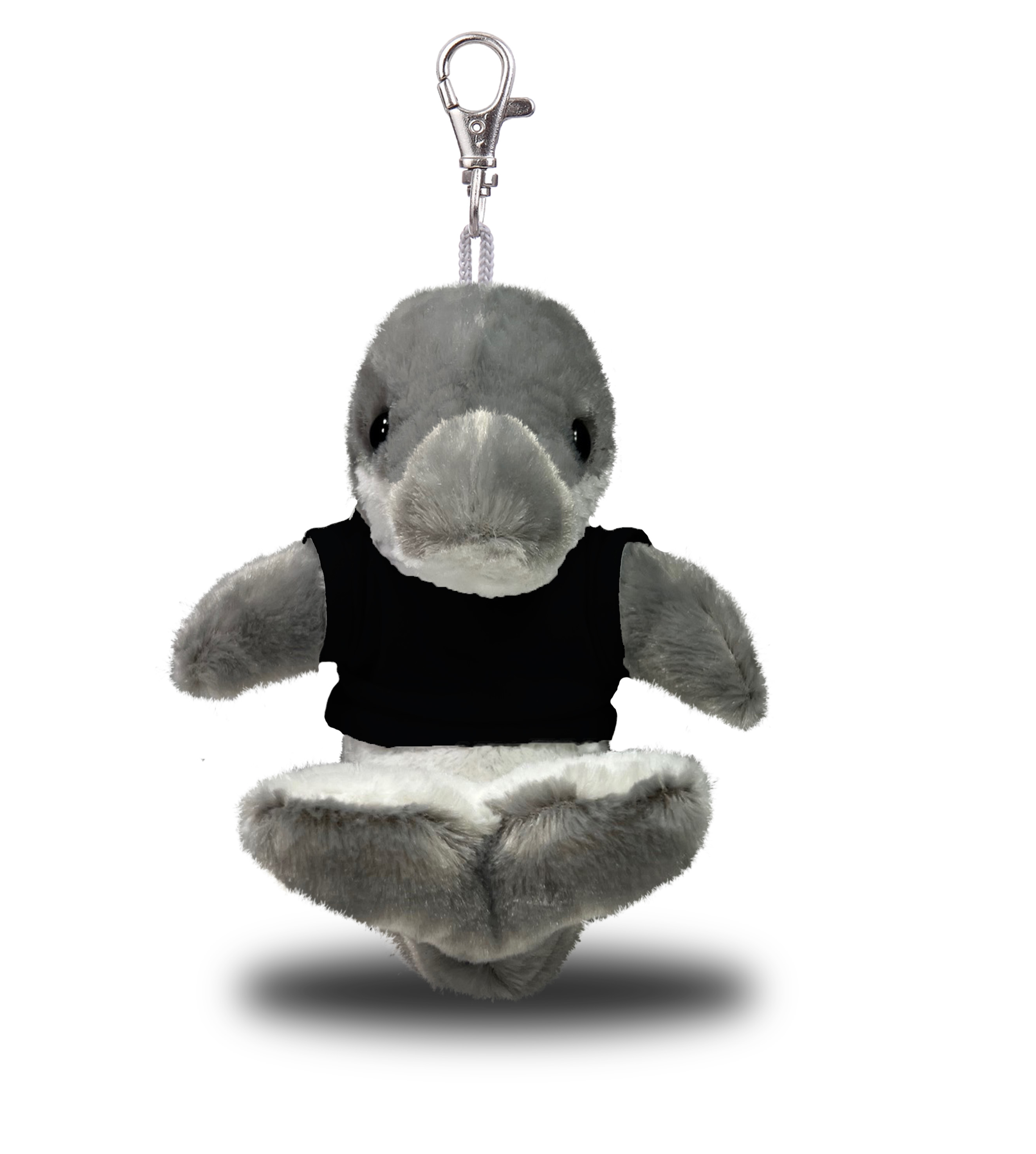 Plush Dolphin Keychain with T-Shirt 5