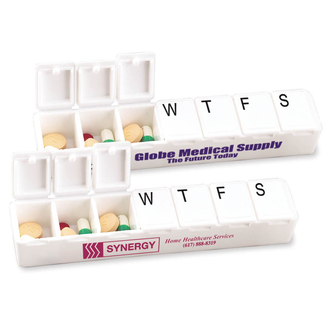 Carry Along All-Week Pill Box 4