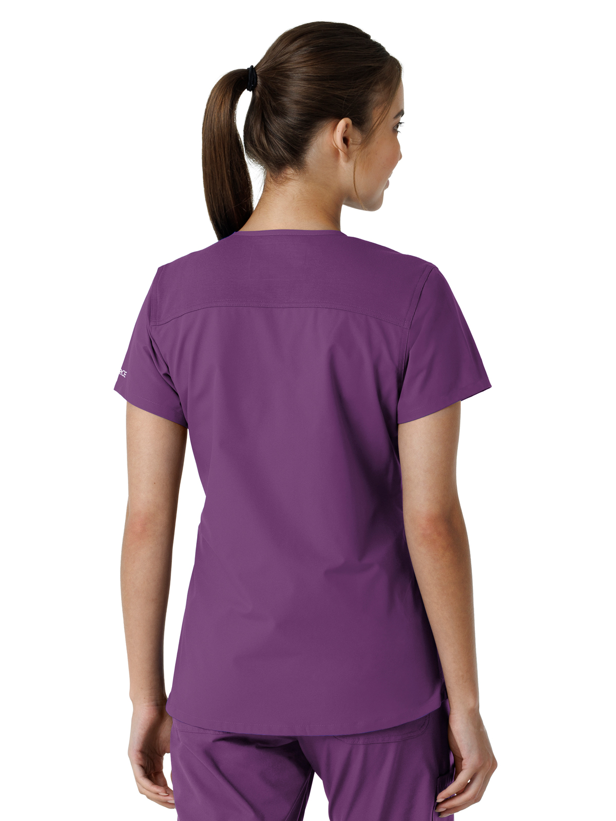 Carhartt - Force Essentials - Women's Four-Pocket V-Neck Knit Panel Top 4