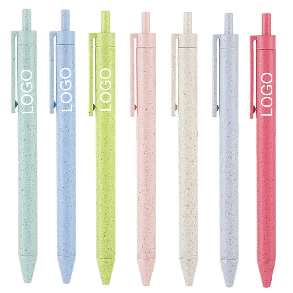Eco-friendly Wheat Straw Press Ballpoint Pen 1