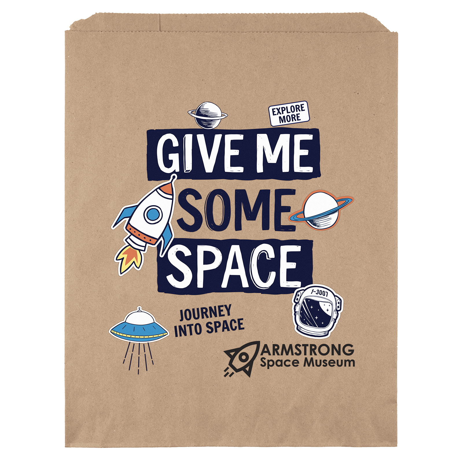 12W x 15H - Merchandise Bag - ColorVista