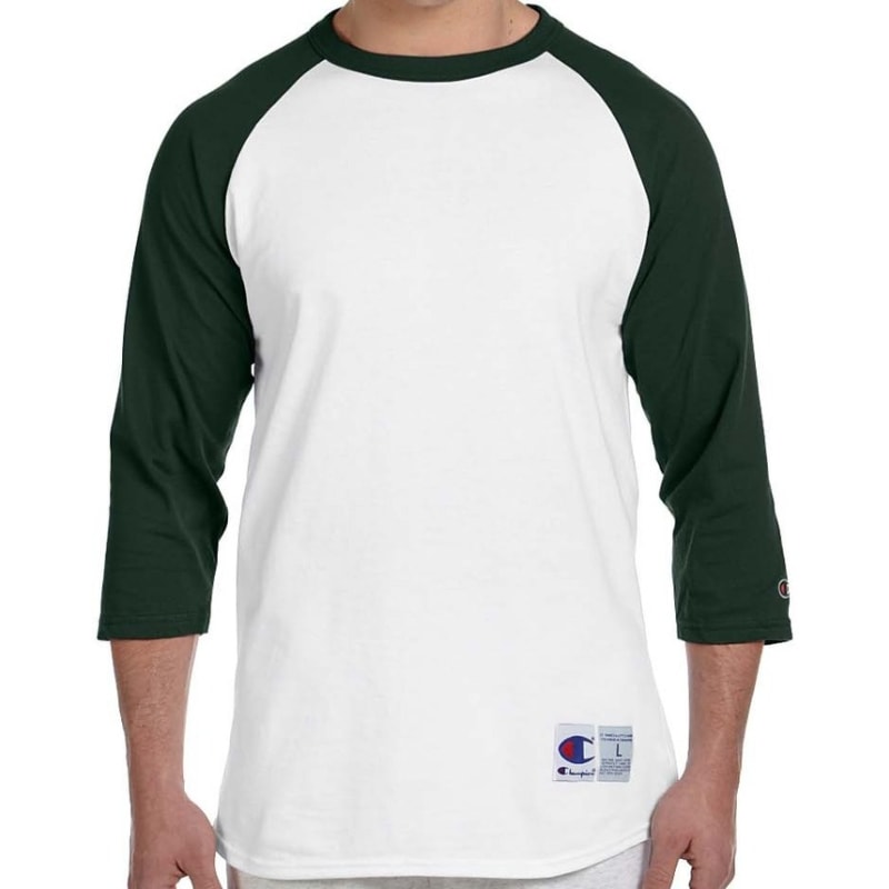 Champion 5.2 Oz. Raglan Baseball T-Shirt 14