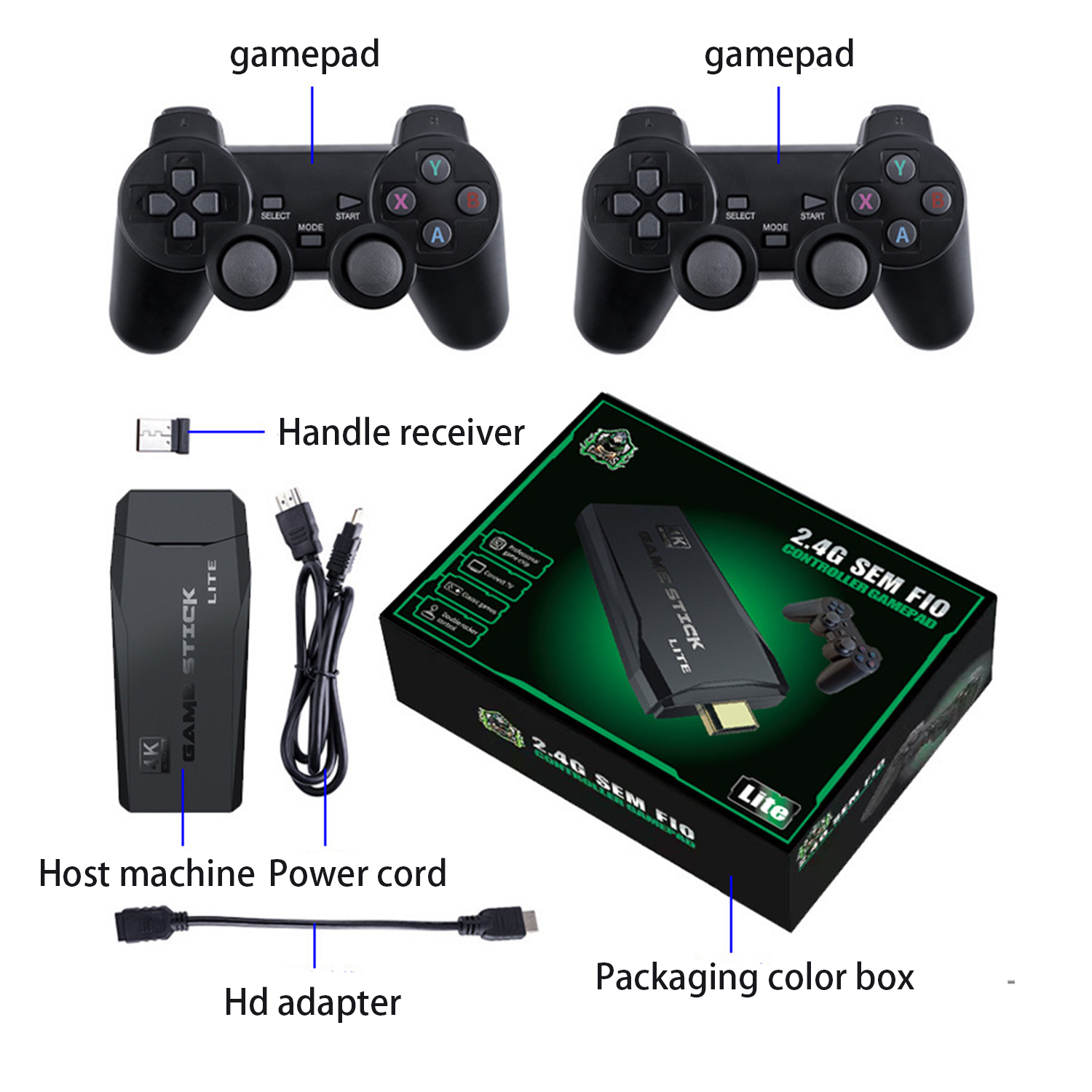 Home Wireless Controller Gamepad 3
