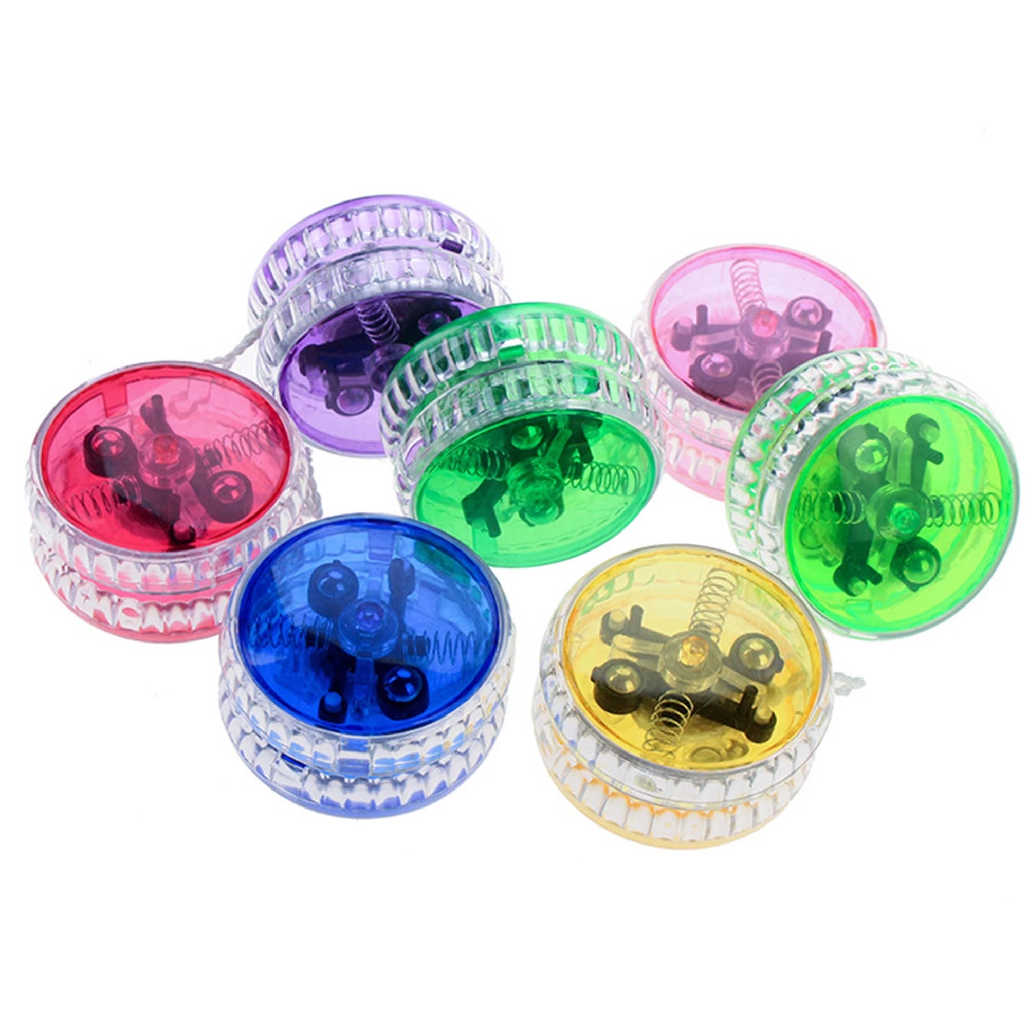 LED Luminous Plastic Light up Yo-Yo Ball 4