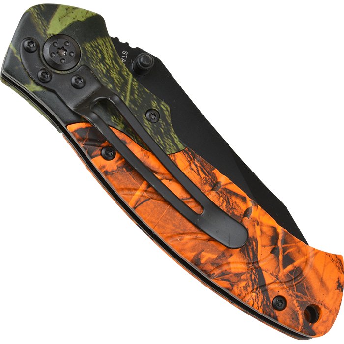 Blaze 2-Tone Camo Knife 14