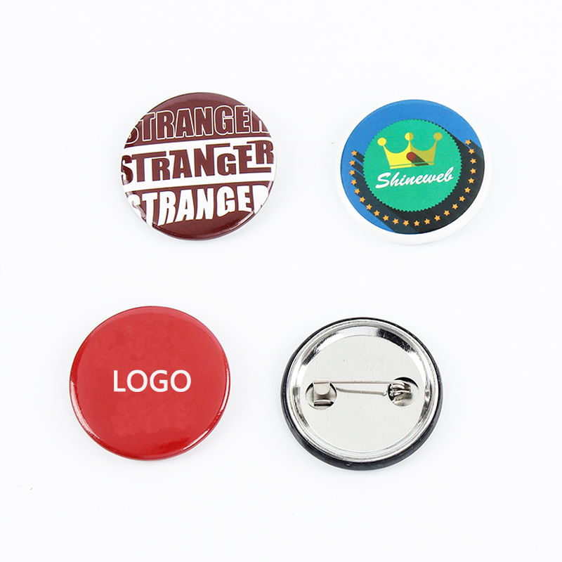 2" Round Tinplate Badges Button Pins 4