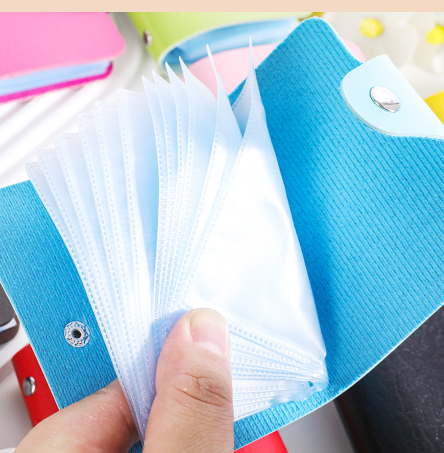 PU Leather Credit Card Cover ID Holder 4