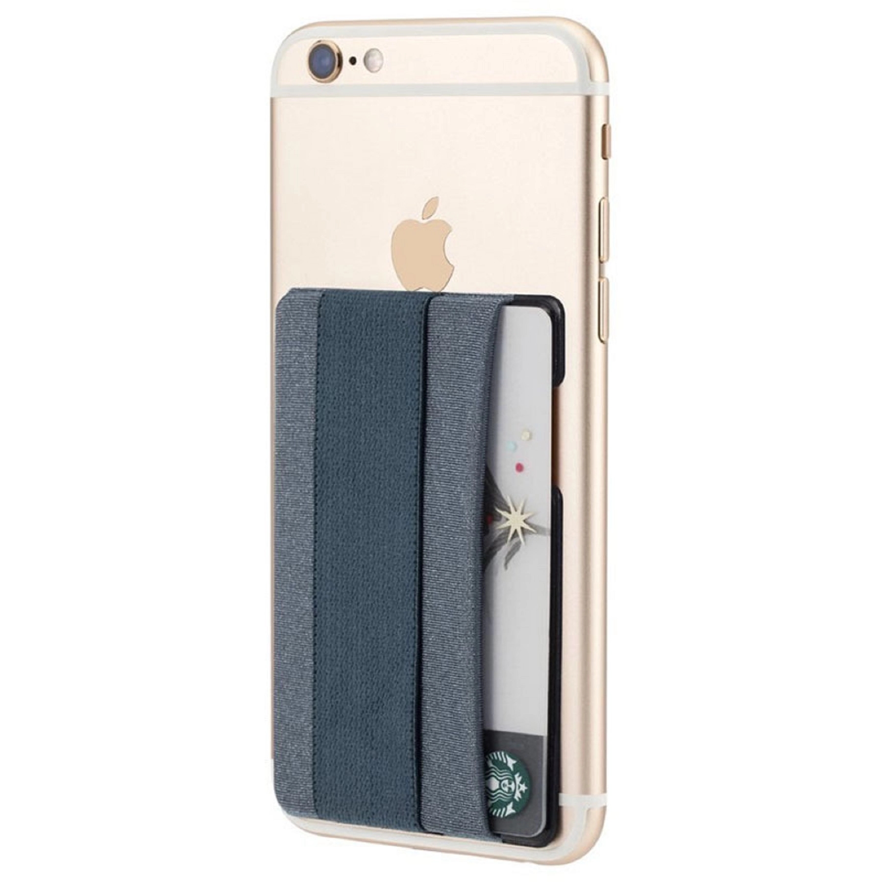 Adhesive Mobile Phone Card Pouch with Hand Strap 2