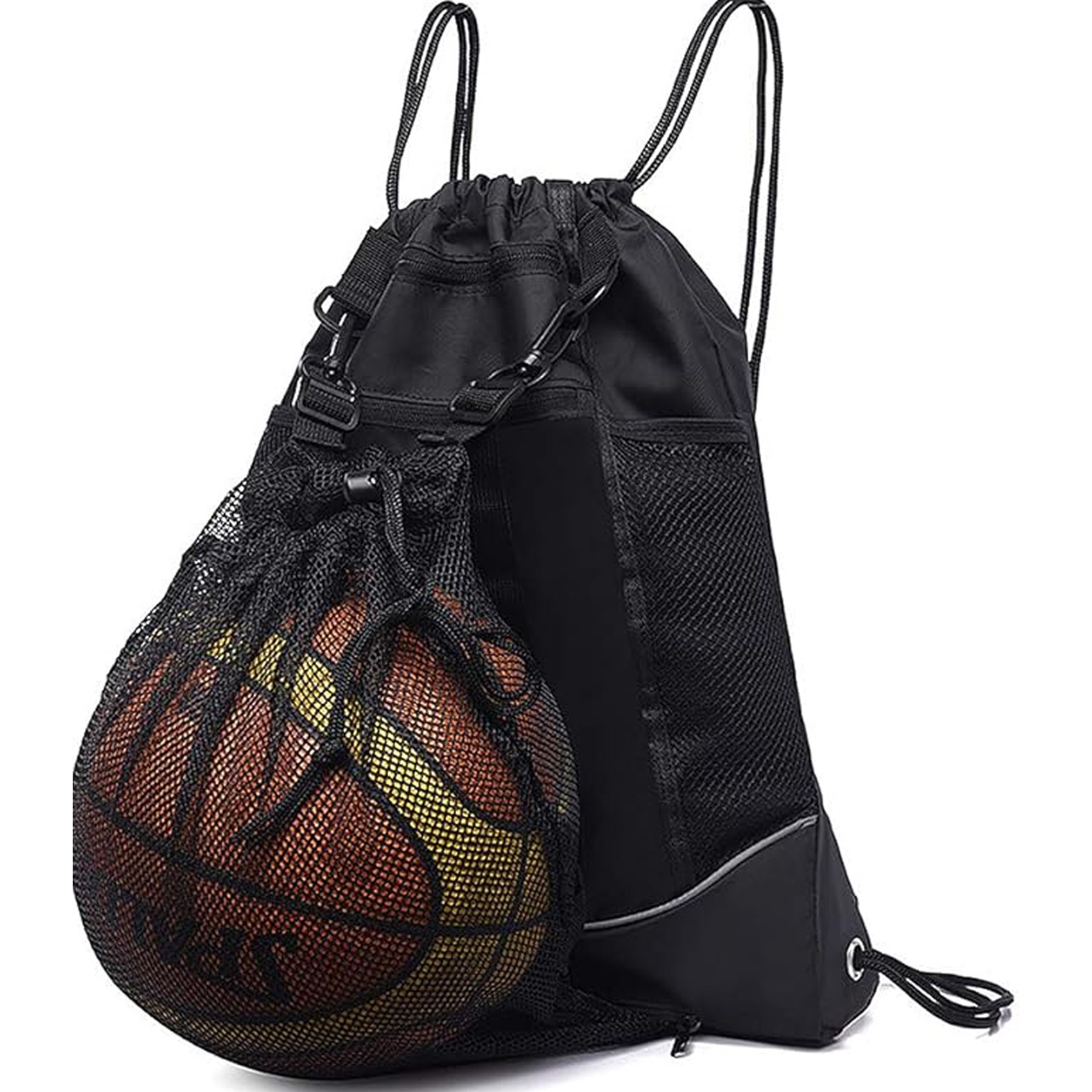 Drawstring Basketball Backpack Waterproof Sports Gym Bag 5