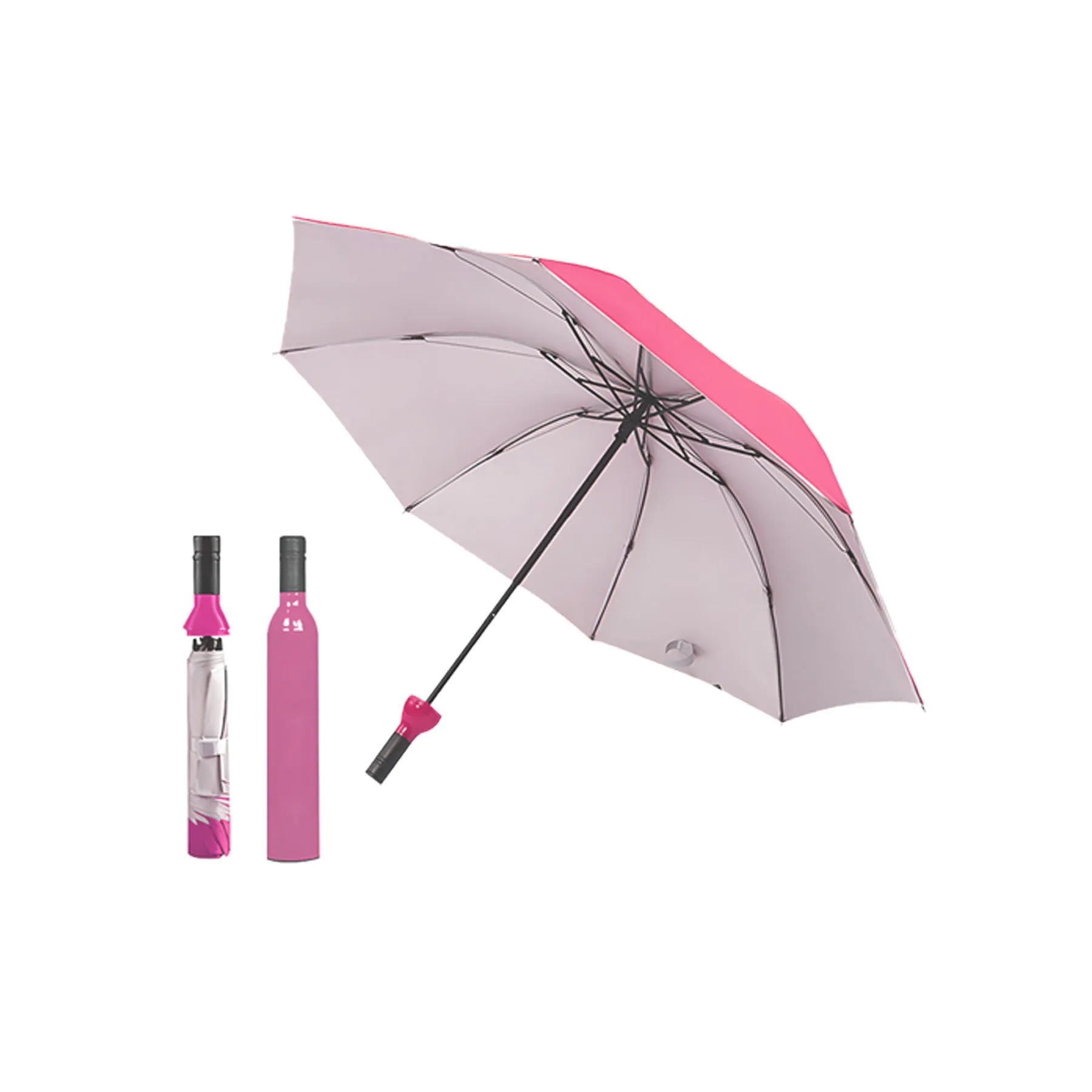 Creative Wine Bottle Umbrella 2