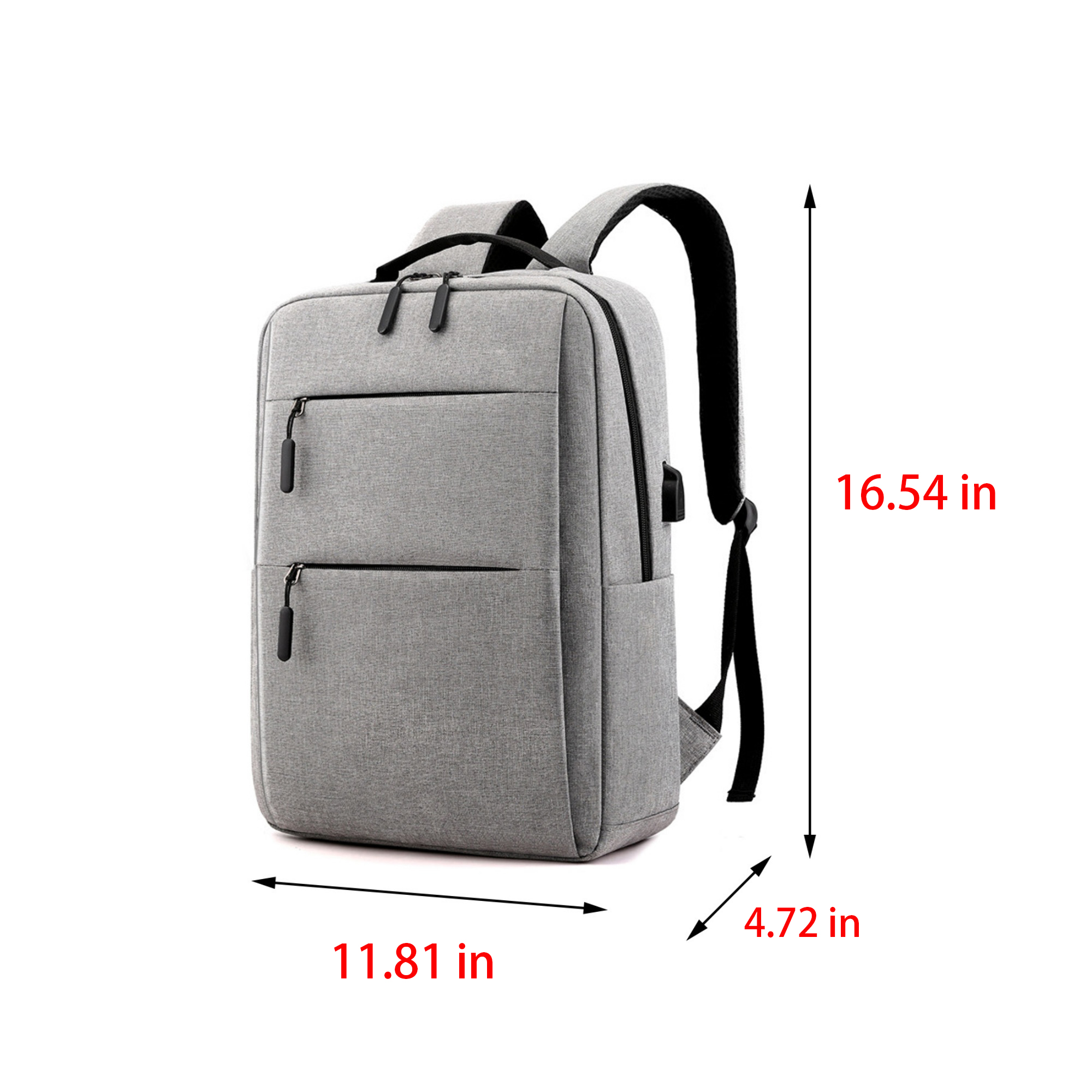 Water-Resistant Multifunction Laptop Backpack 5