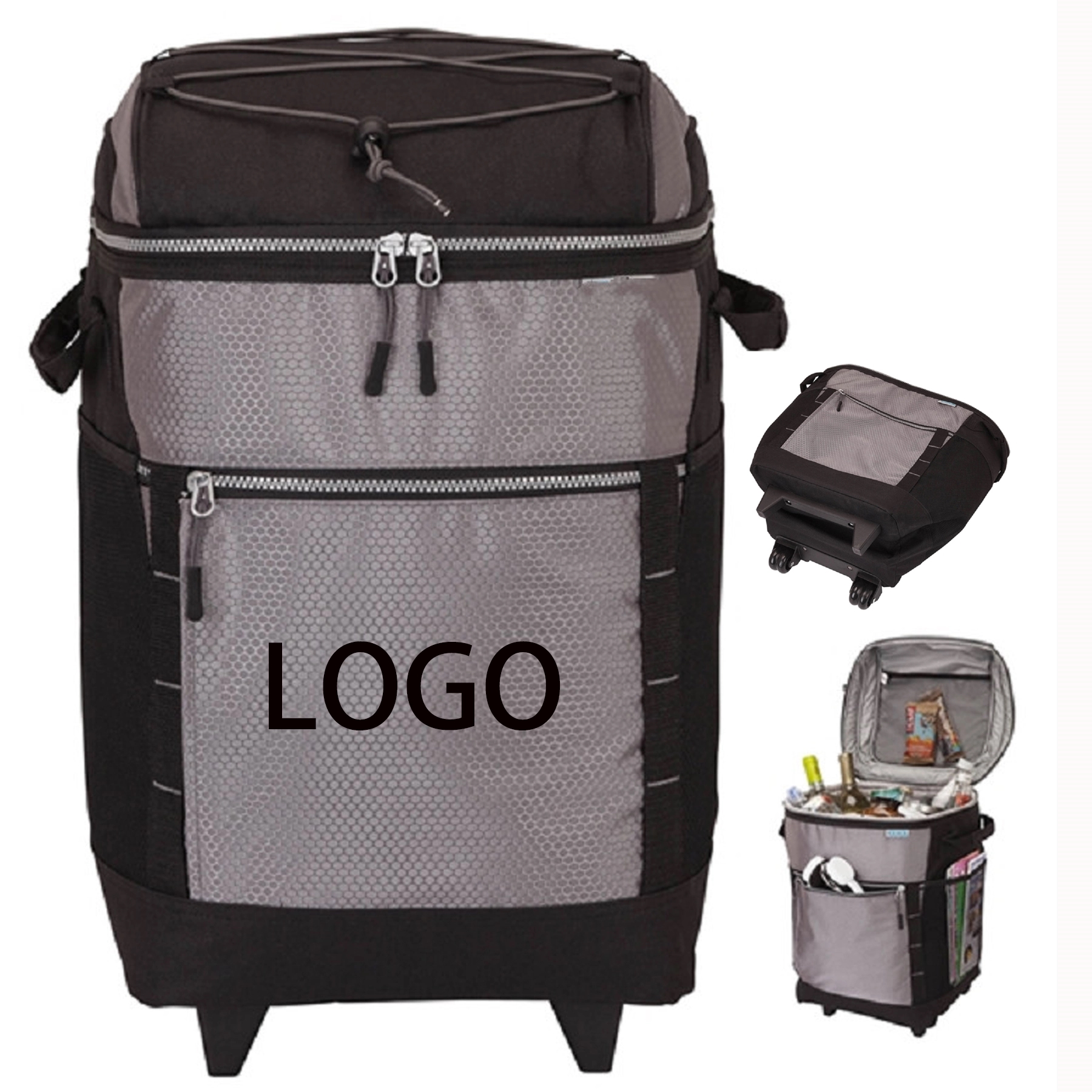 Insulated Rolling Cooler Bag 2