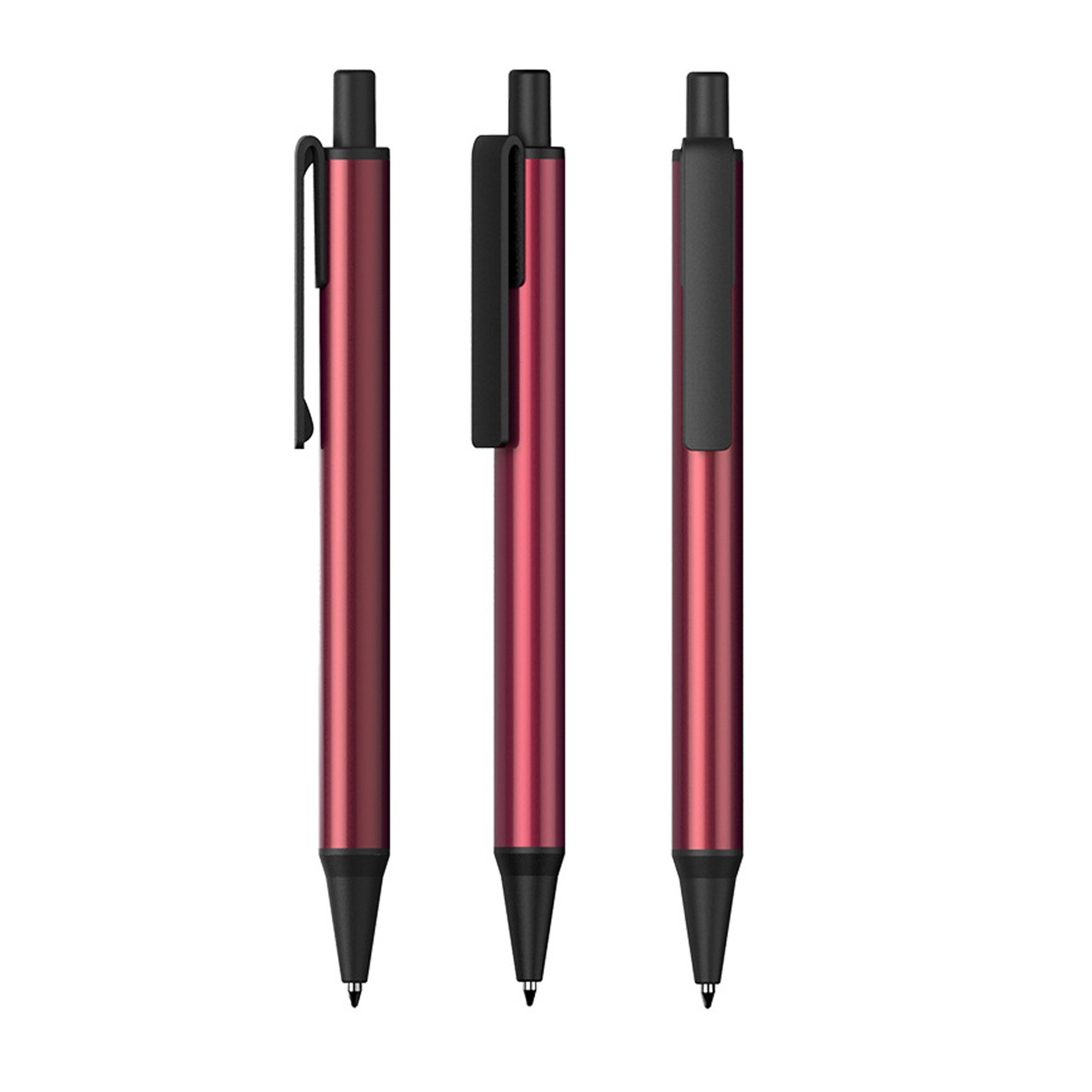 Press metal ballpoint pen 2