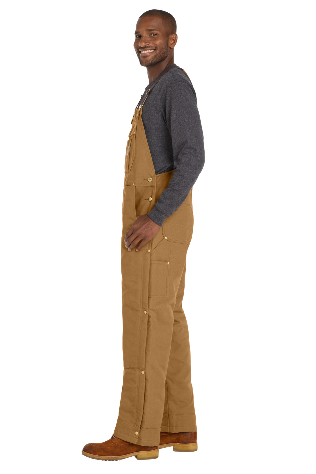 Carhartt Firm Duck Insulated Bib Overalls CT106672 8