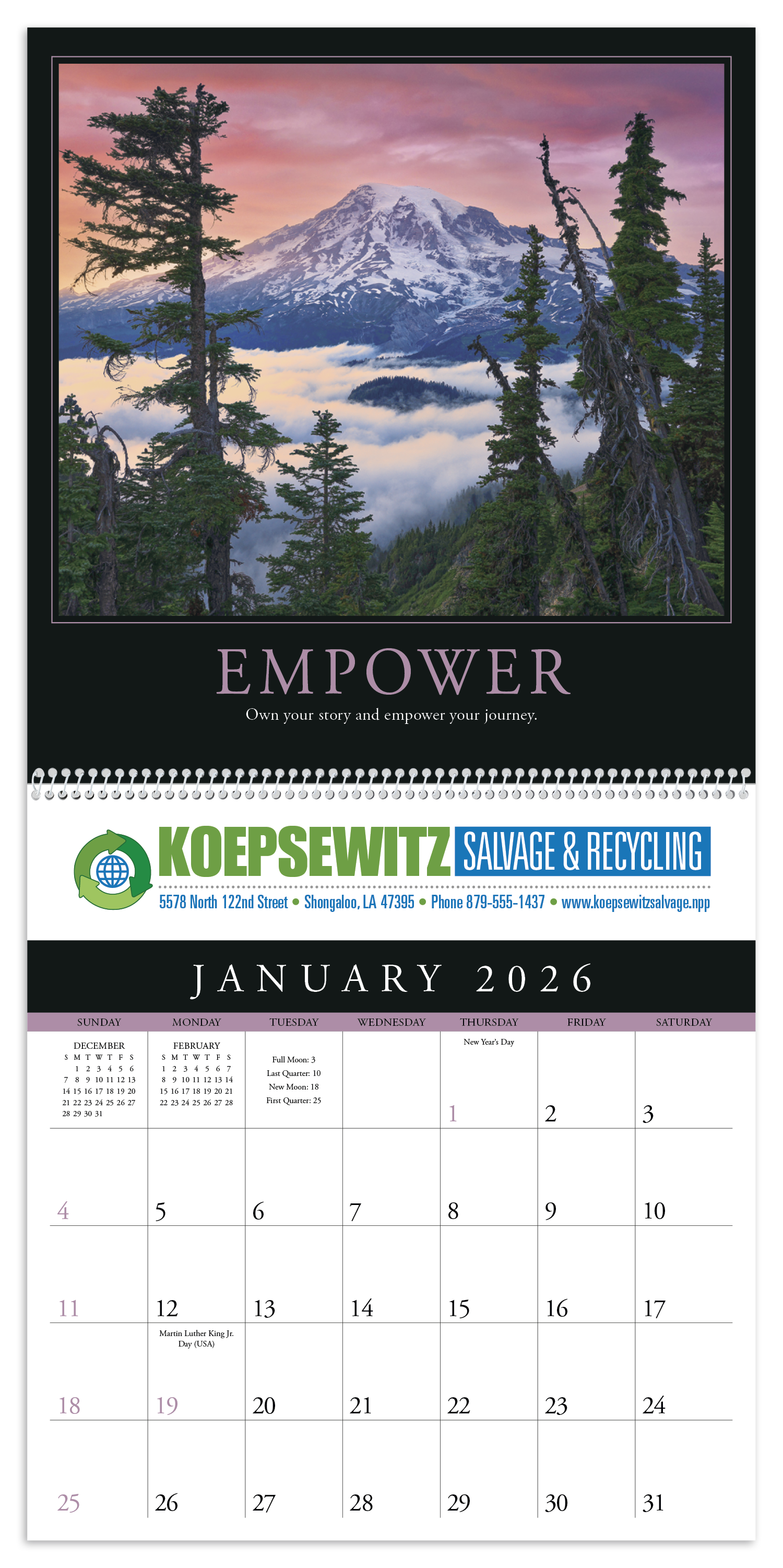 Triumph® Calendars Motivations Calendar 54