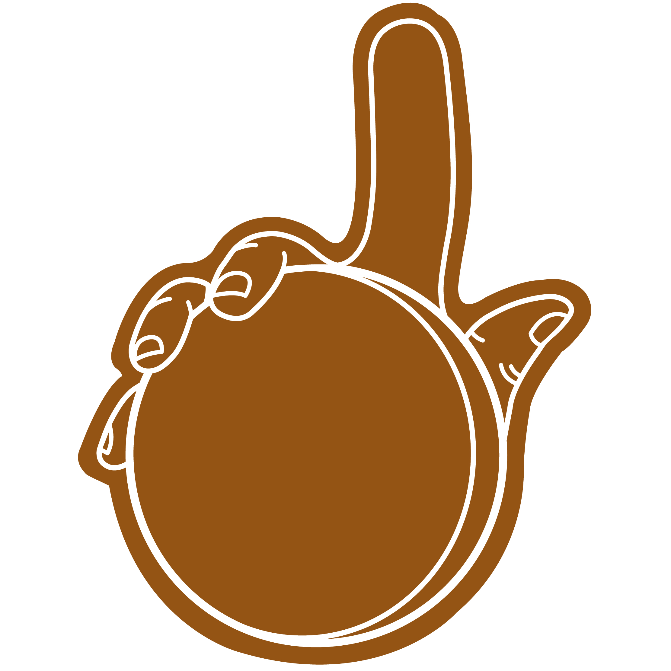 Foam Hockey Puck Hand 20