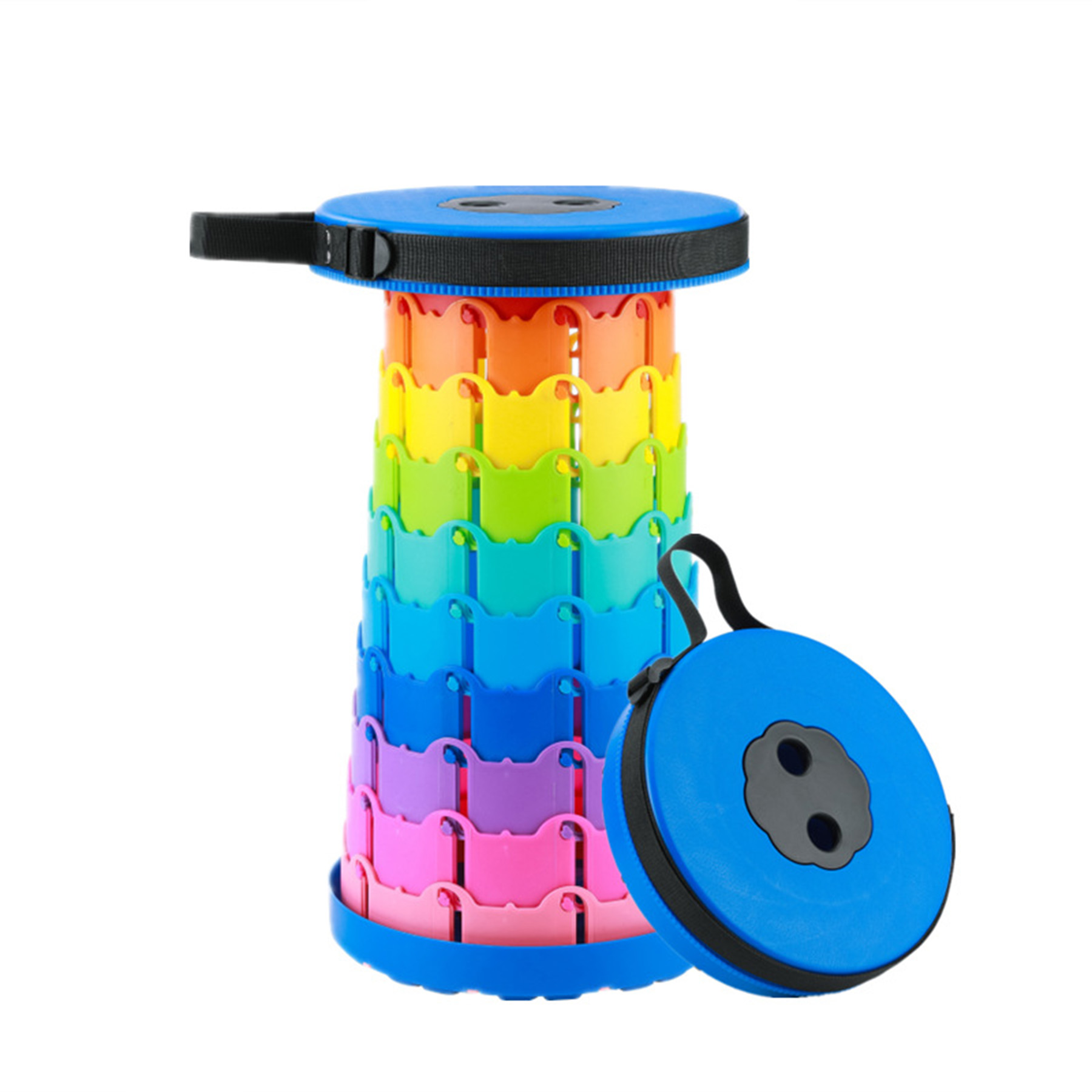 Upgraded Folding Stool Lightweight Yet More Sturdy 8