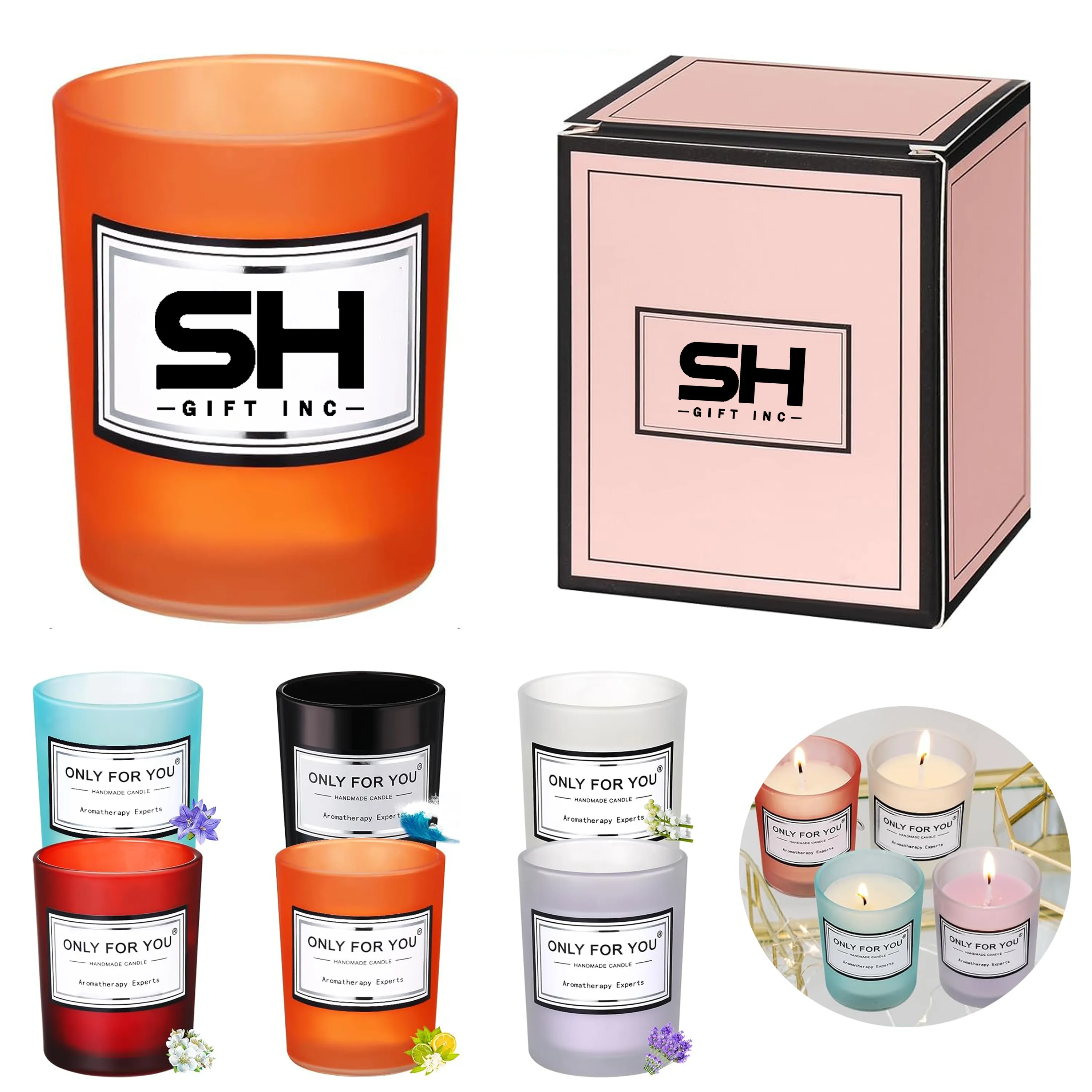 Home Long Lasting Customize Scented Candles 5