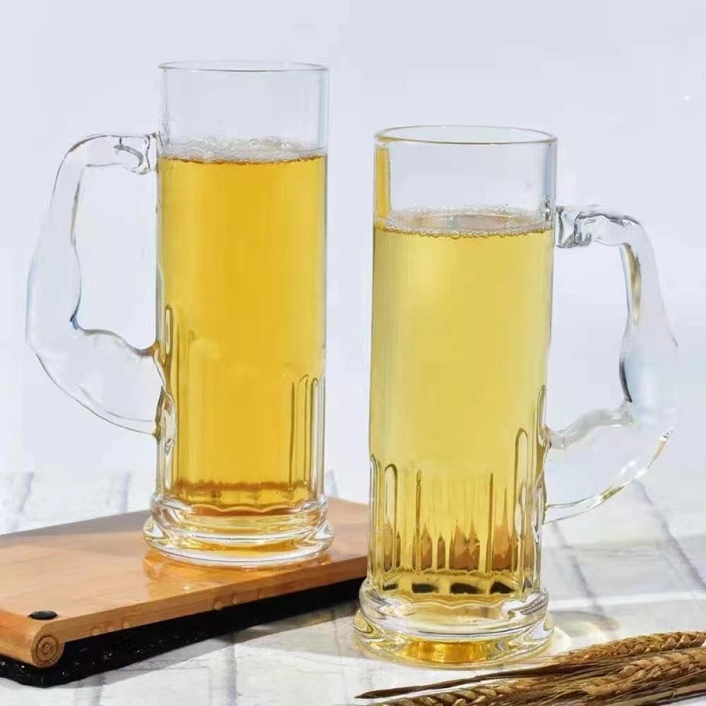 Custom 22 oz Beer Glass Mugs With Handle 7