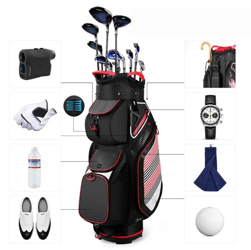 Printable logo golf bag outdoor sports stand bag 1