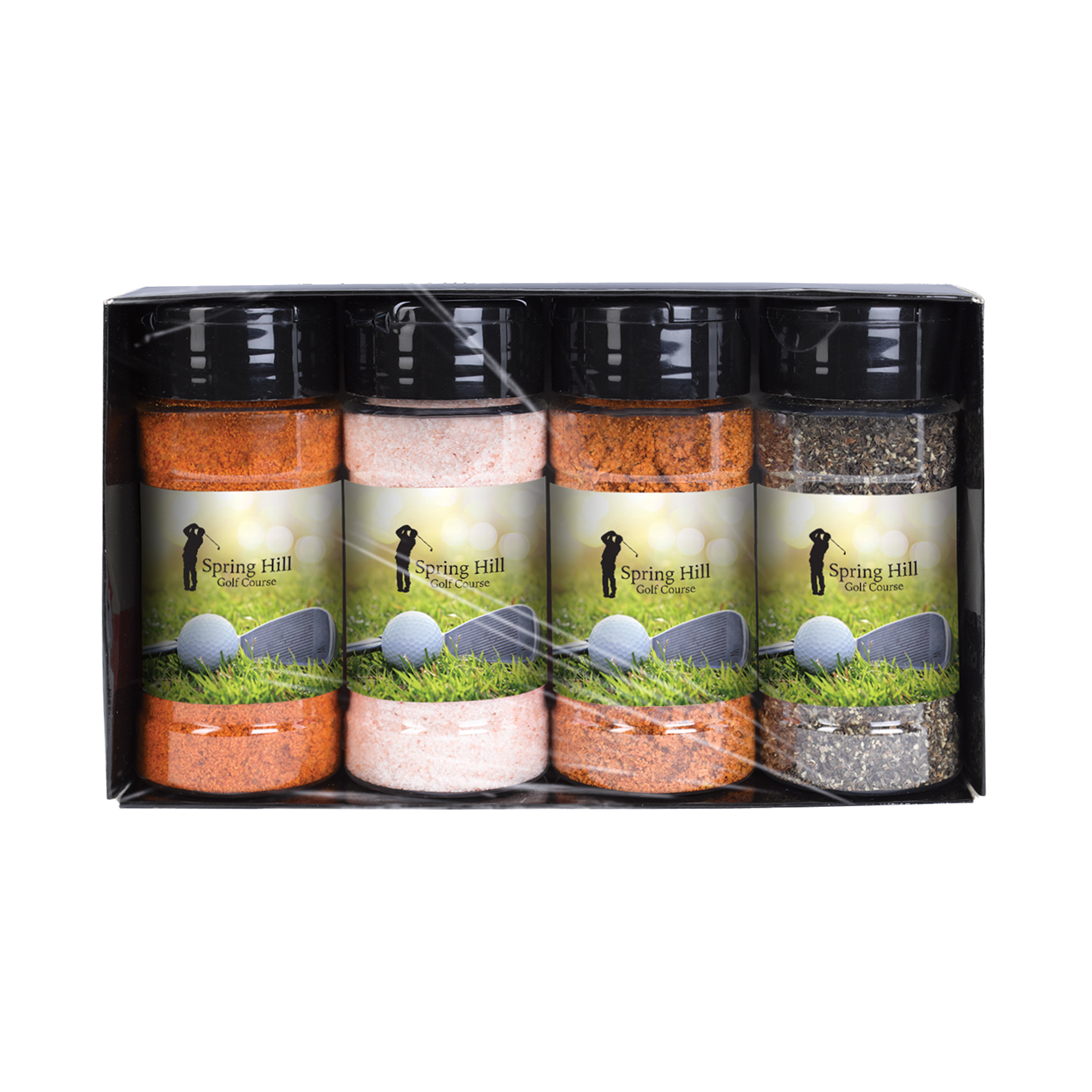 Gourmet Spice and Rub Bottle Shaker Set 5
