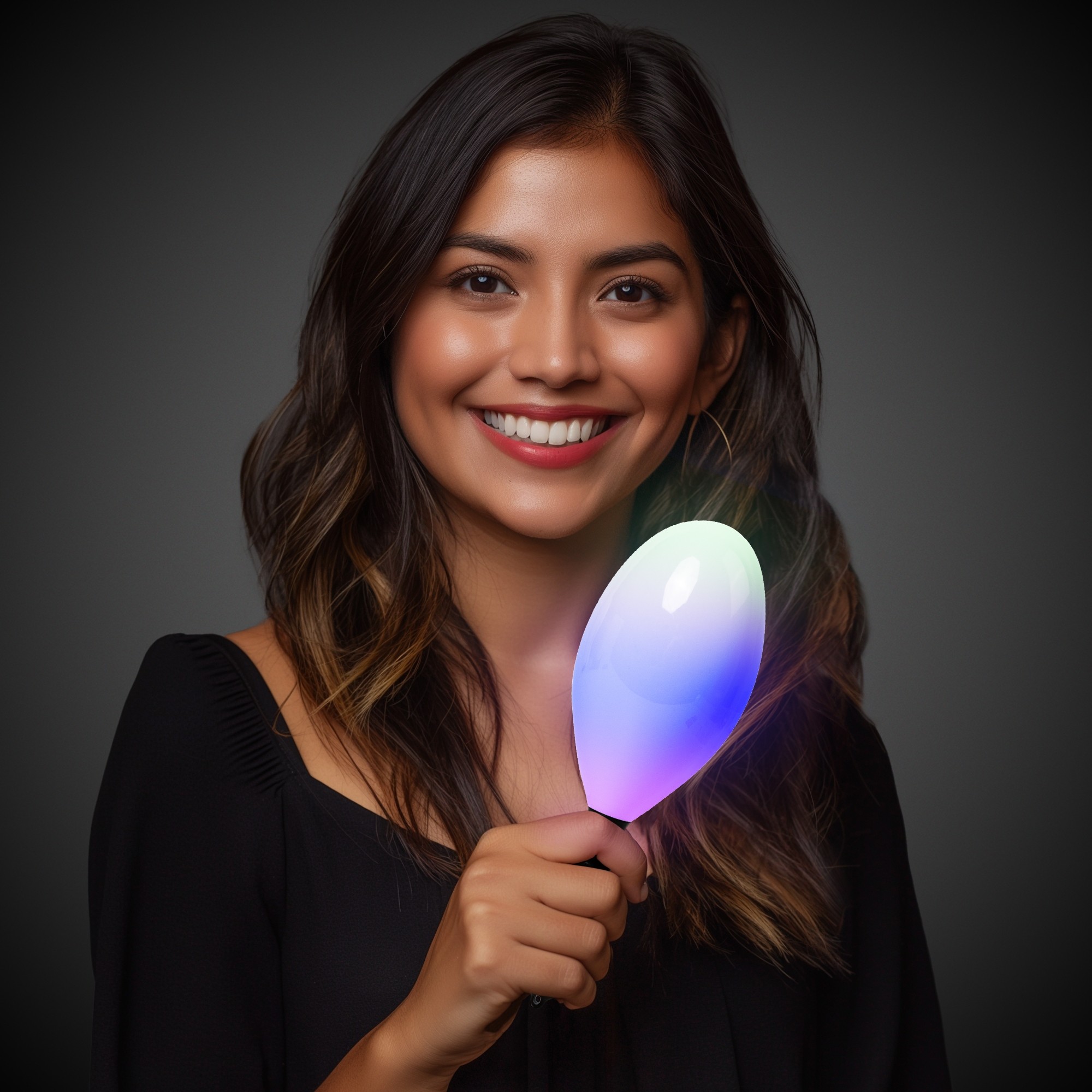 7 1/2" Light-Up Glow Maraca 7
