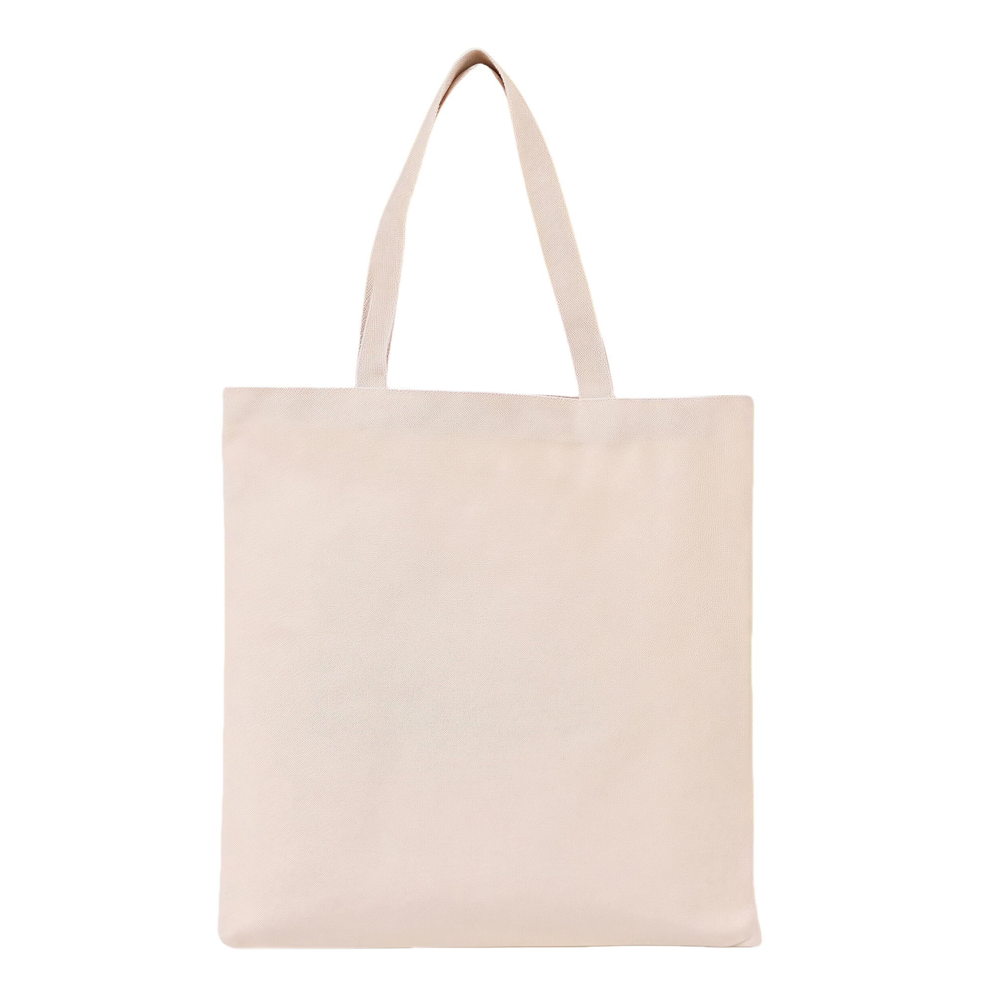 Beige Eco-Friendly Canvas Tote Bag Reusable Large Shopper Handbag 35x40cm 3